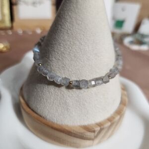 Handmade Labradorite Adjustable Bracelet